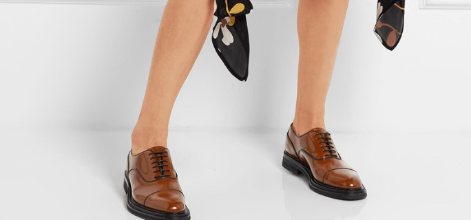 Очарование классики: ботинки оксфорды женские