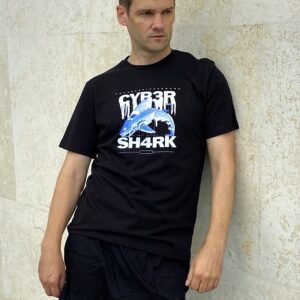 Футболка C-Shark в стиле киберпанк (Defeez)